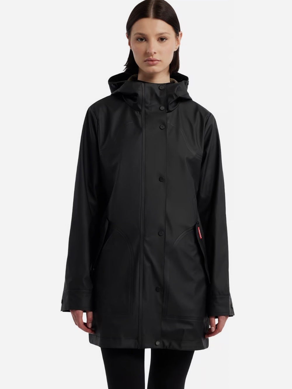 HUNTER Acacia Rubberized Rain
Coat